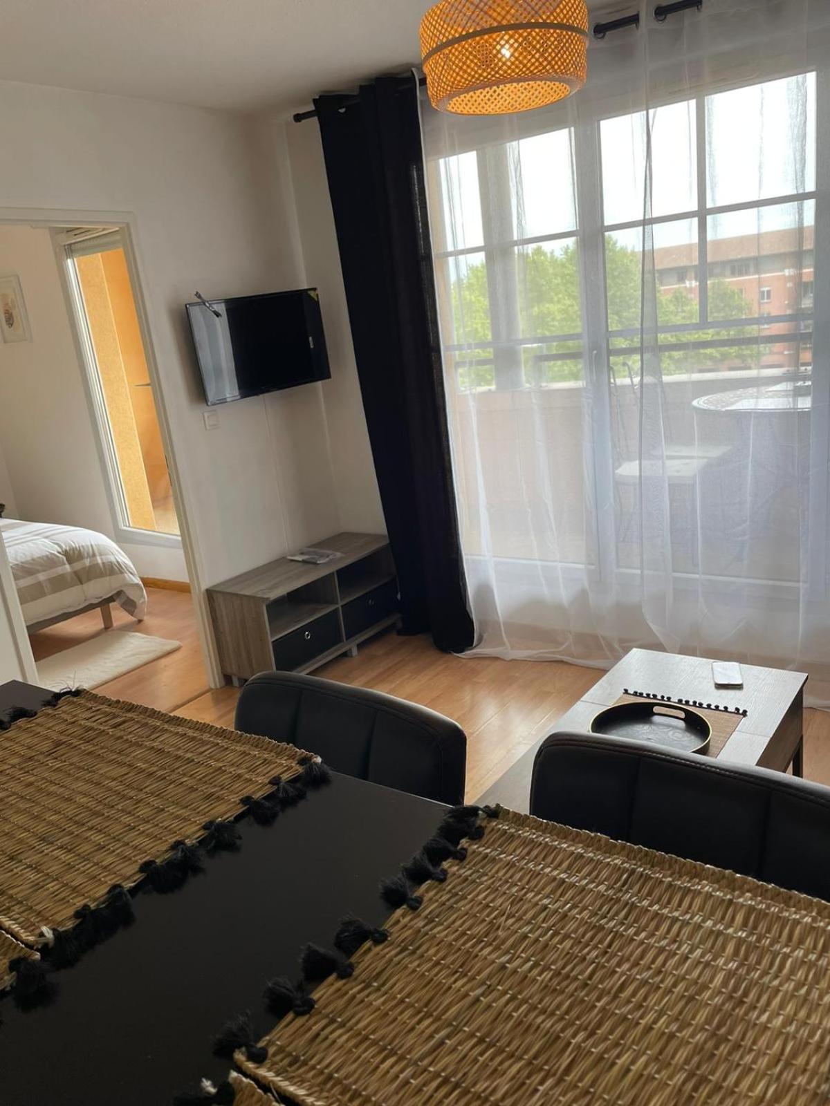 City Rose T2, Climatisation,Parking Prive, Piscine, Wifi , Tout Confort Тулуза Екстер'єр фото